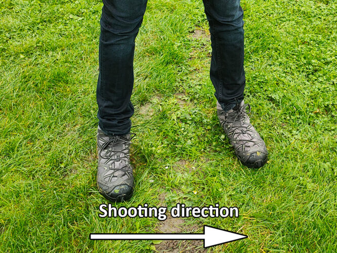 Archery stance and posture form guide with pictures