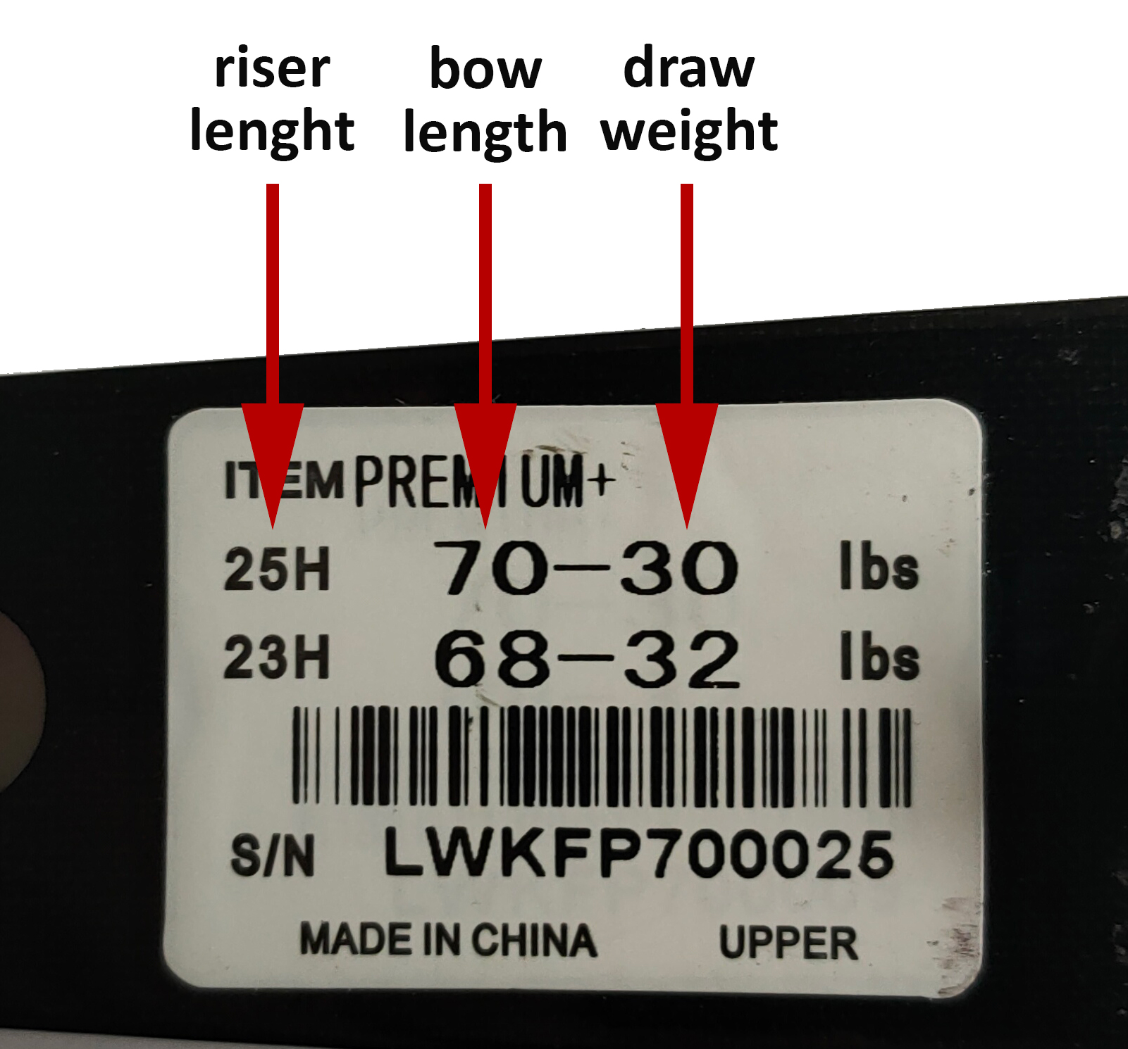 What The Numbers On Your Bow Limb Mean ImproveYourArchery